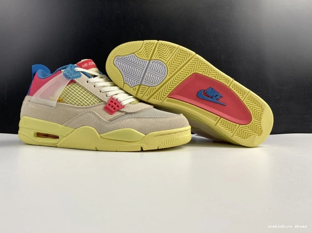 Cheap Retro Jordan DC9533-800 Union Air 4 Ice Guava 0811